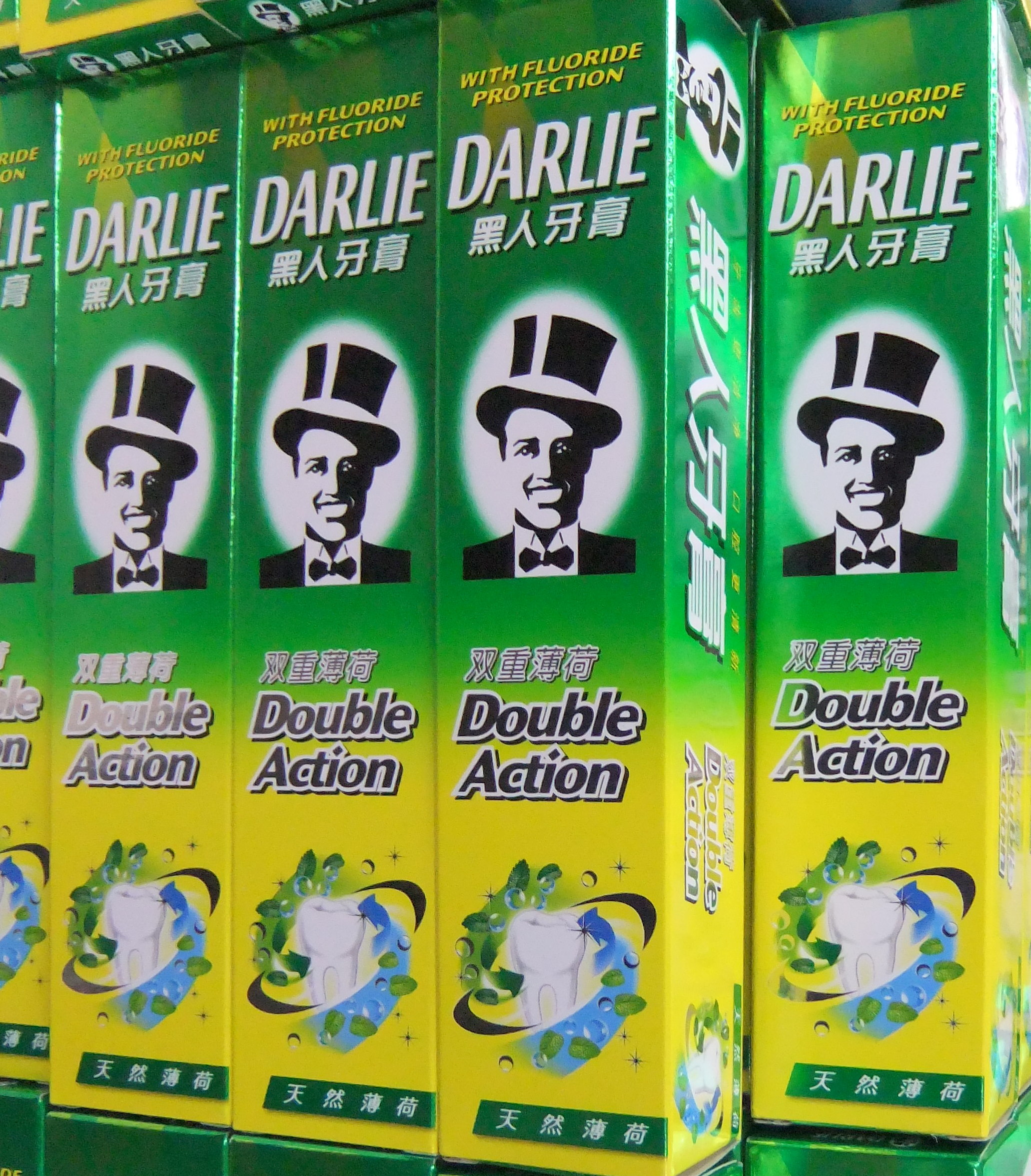 Image result for darlie toothpaste racist